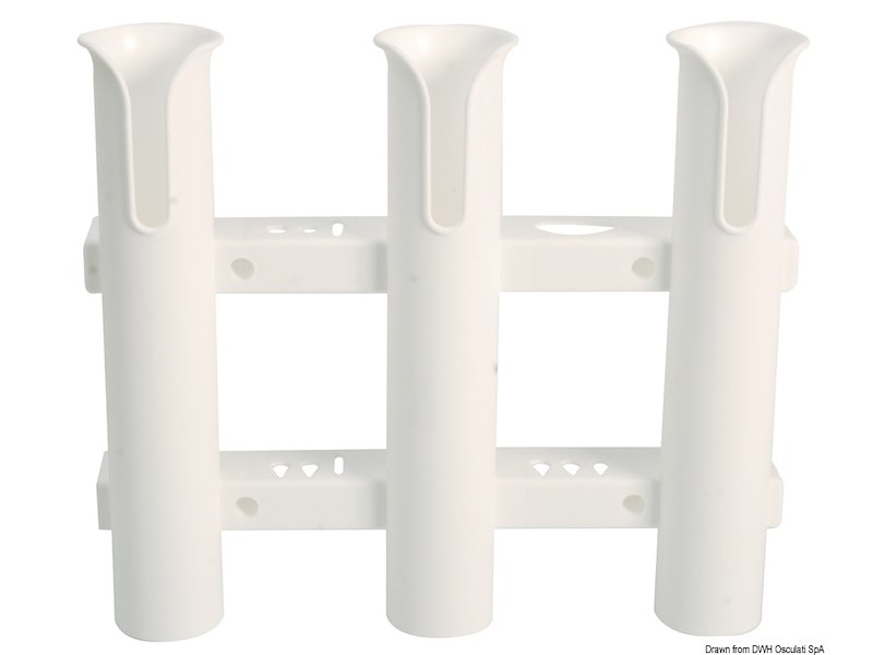 Portacanna fissa a parete in plastica