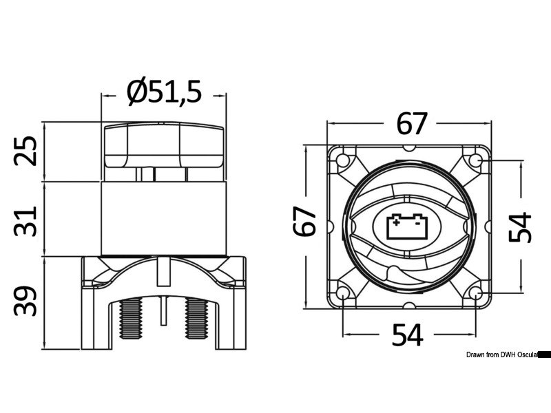 Staccabatteria con comando a distanza 275 A 