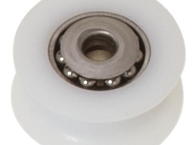 Pulegge in Delrin® con calotte e sfere inox