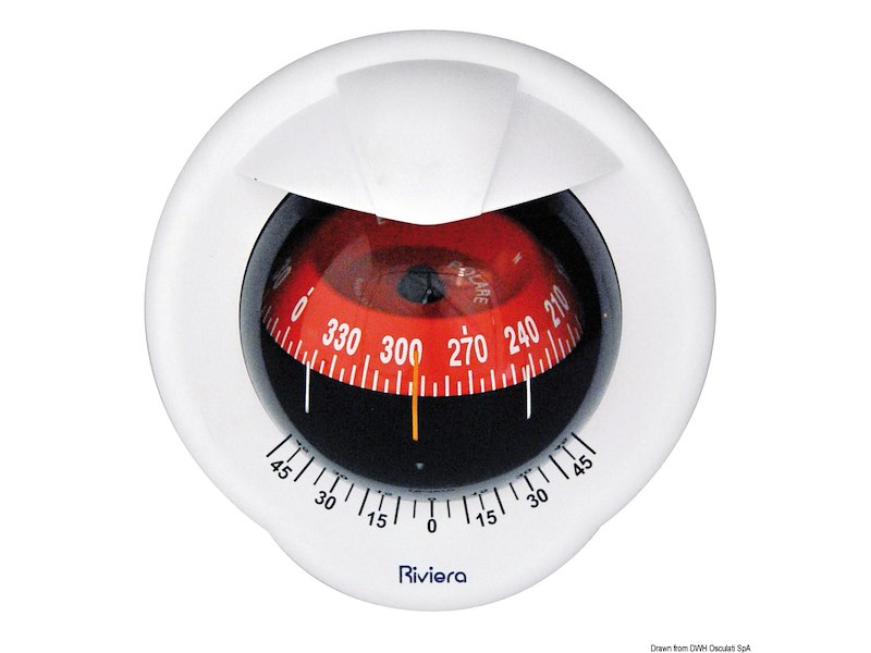 Bussola a parete RIVIERA 3" e 4" Polare