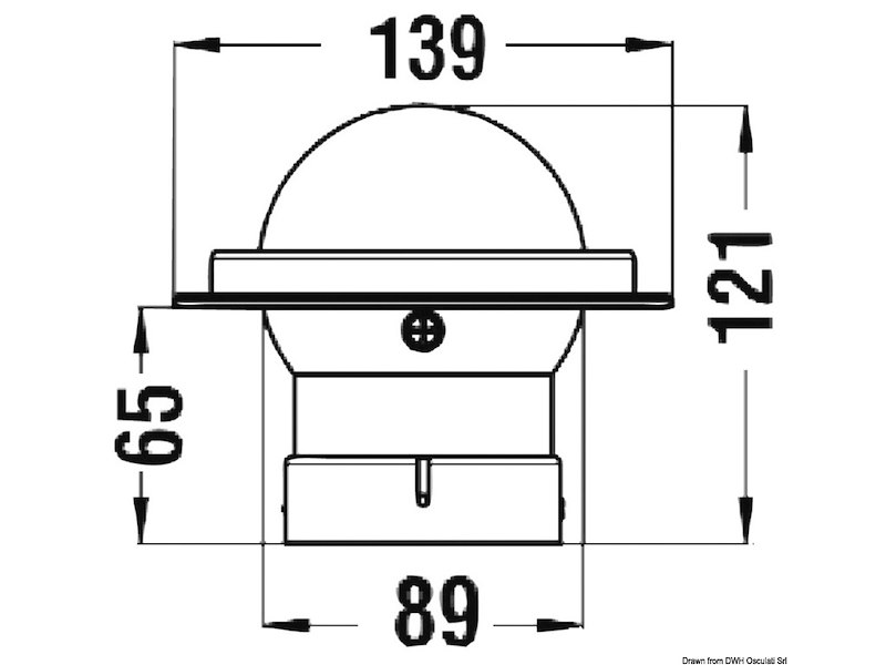 Bussola tattica da regata RIVIERA 3"