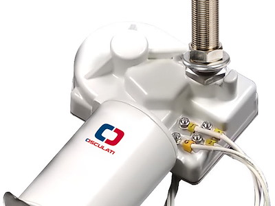 Motore serie 20 W per bracci e spazzole max 550 mm alberino alettata millerighe