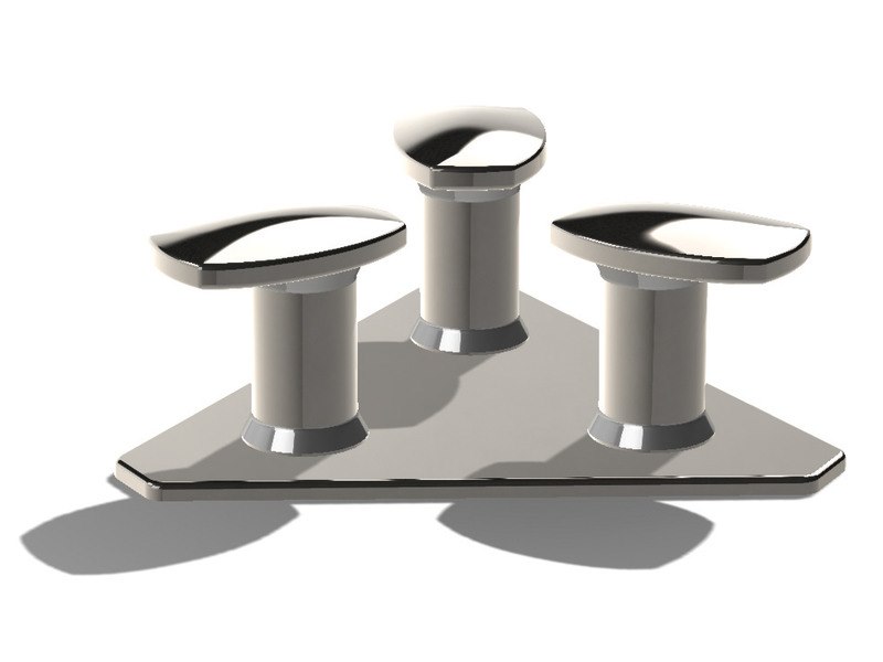 Sistema modulare di bitta e passacavo