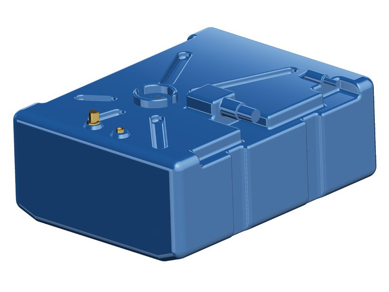 Serbatoio carburante benzina in polietilene reticolato