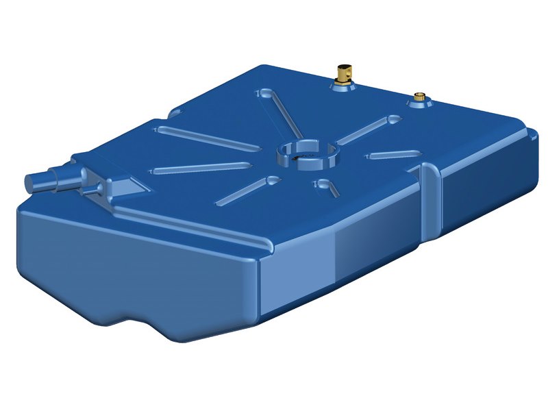 Serbatoio carburante benzina in polietilene reticolato