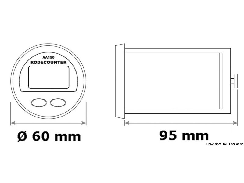 Contametri Lewmar AA150 (funzioni base) 