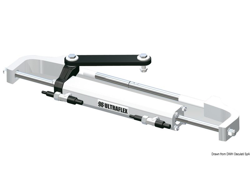Timoneria idraulica Gotech ULTRAFLEX per motori fuoribordo ed entrobordo fino a 115 HP fornita in kit completo
