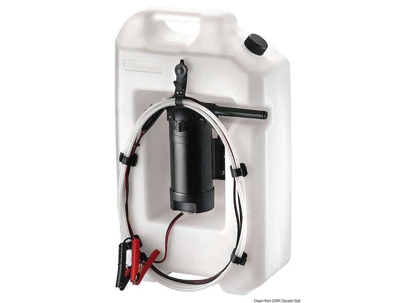 Kit cambio olio con tanica 12 V 