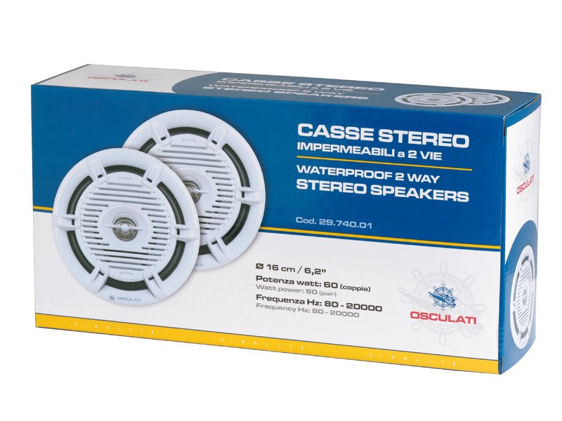 Coppia altoparlanti a 2 vie