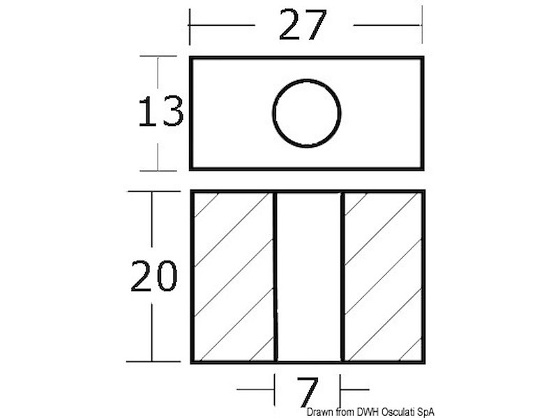 Anodo Tohatsu 9,9/15/18 HP 