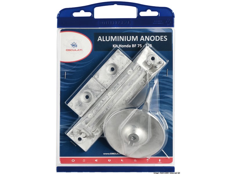 Kit anodi fuoribordo per Honda