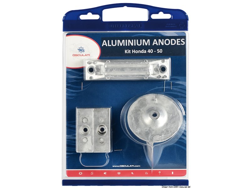 Kit anodi fuoribordo per Honda