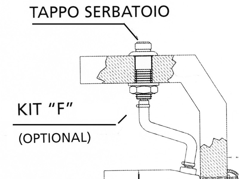 Pompa idraulica ULTRAFLEX per motori entrobordo