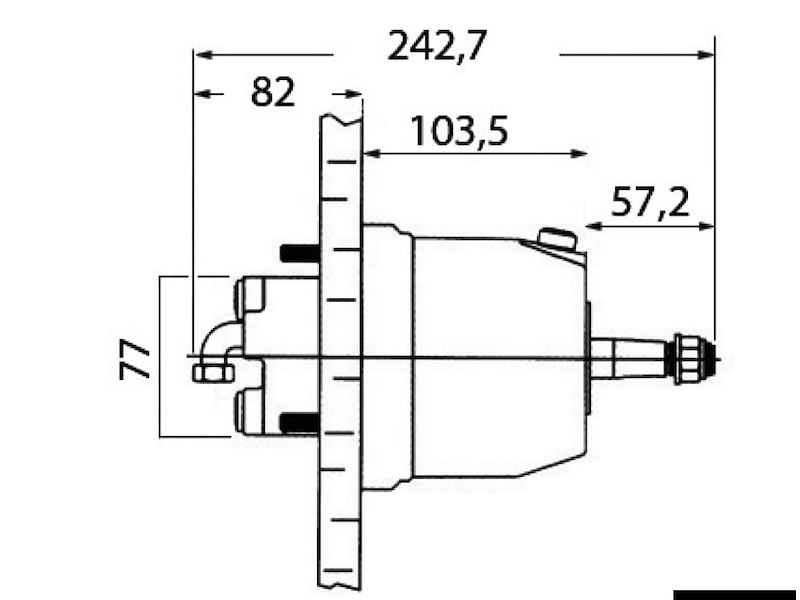 Pompa idraulica ULTRAFLEX per motori entrobordo