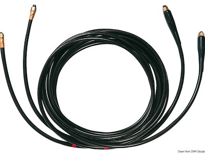 Kit 2 tubi flessibili raccordati