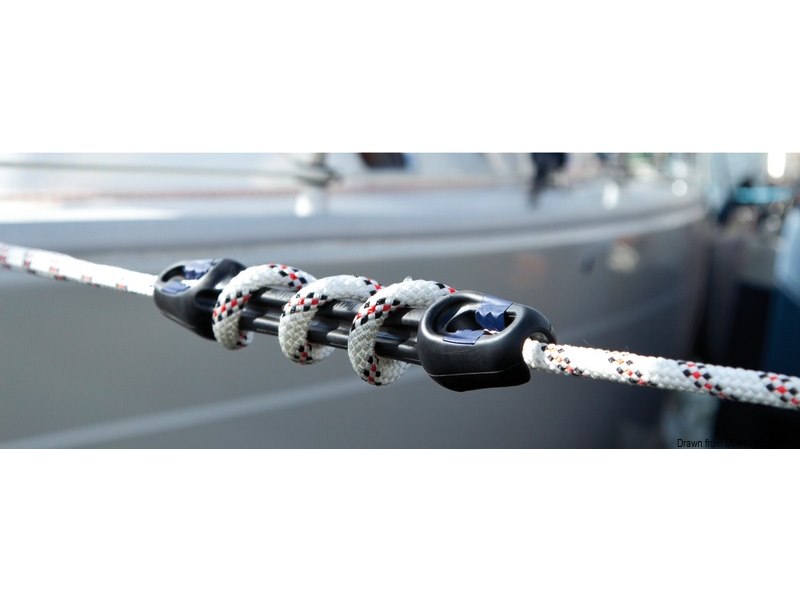 Ammortizzatore d'ormeggio UNIMER U-Cleat con blocco automatico della cima