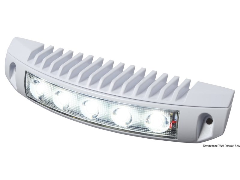 Faretto a 5 LED bianchi 