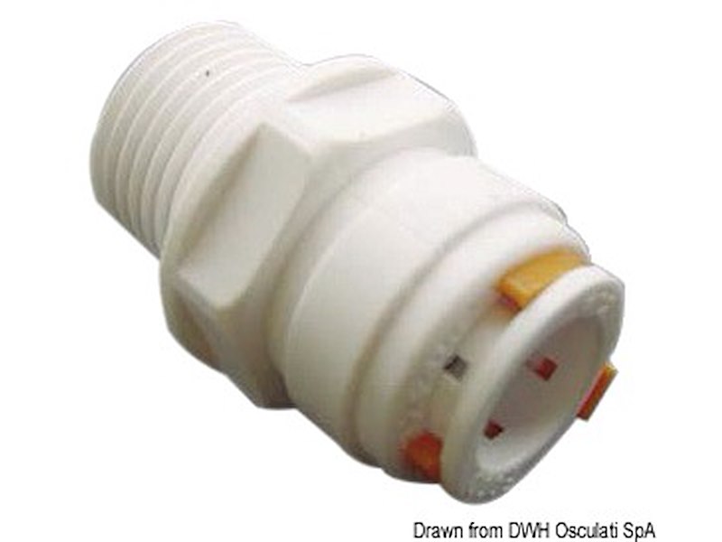 Raccordi rapidi per impianti idrici KP Ø 12 mm