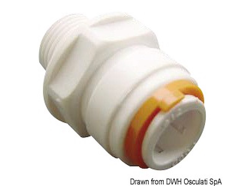 Raccordi rapidi per impianti idrici KP Ø 12 mm