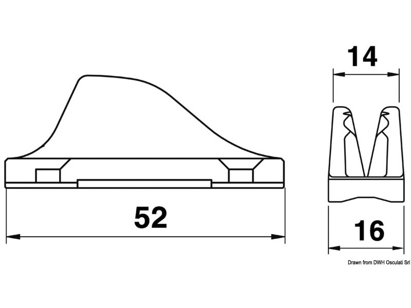 Strozzascotte CLAMCLEATS Mini plas