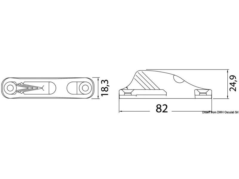 Strozzascotte CLAMCLEATS Junior