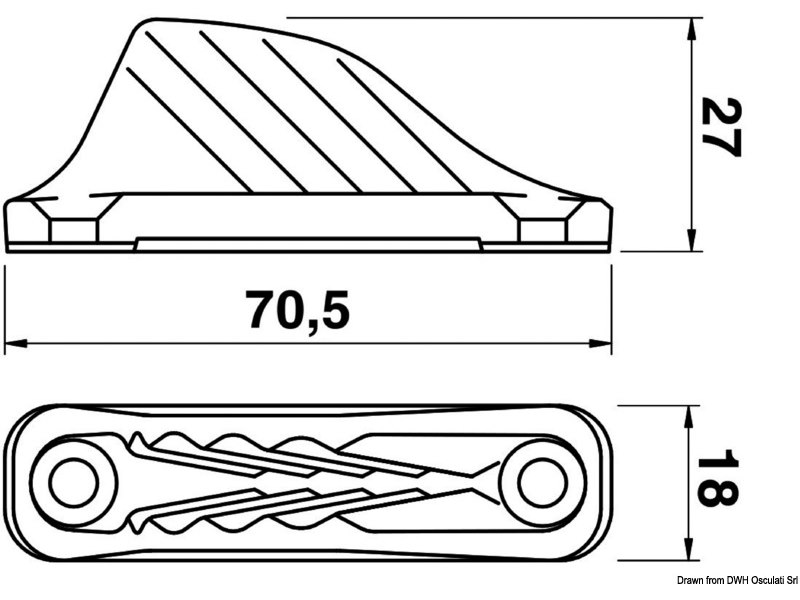 Strozzascotte CLAMCLEATS Midi
