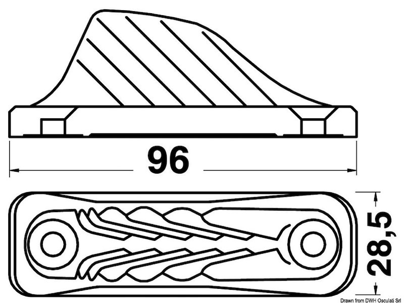Strozzascotte CLAMCLEATS Vertical