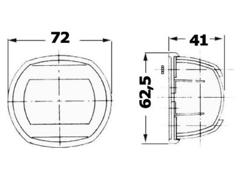 Luci di via Compact 12 LED in AISI 316 lucidata a specchio
