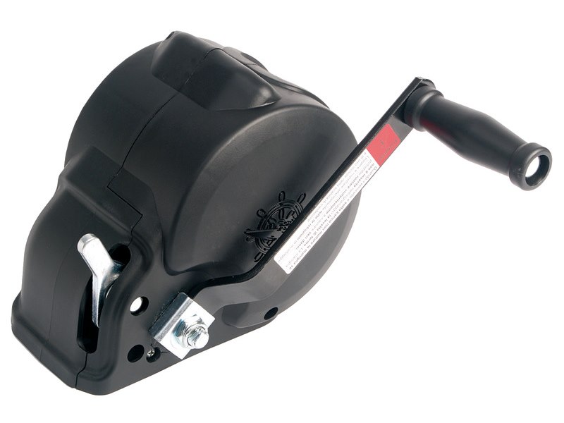 Arganello carenato per alaggio imbarcazioni con carenatura esterna in tecnopolimero