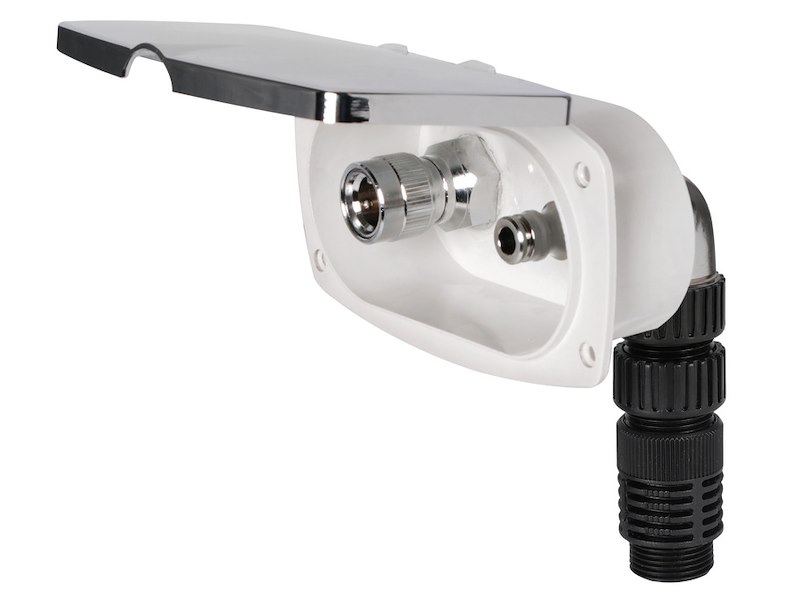 Prese acqua - innesto banchina New Edge entrata/uscita ad incasso