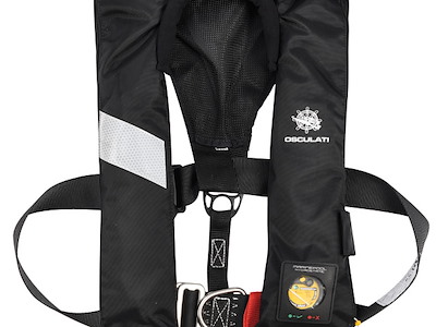 Salvagente autogonfiabile Premium 300 N  (omologato EN ISO 12402-2)