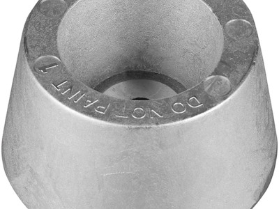 Anodo circolare da applicare con un solo bullone