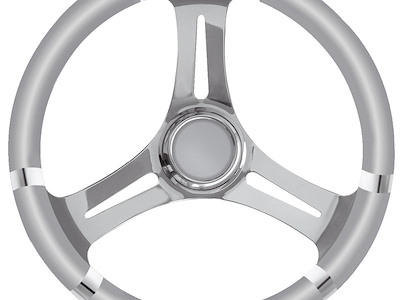 Volante con razze in Acciaio Inox