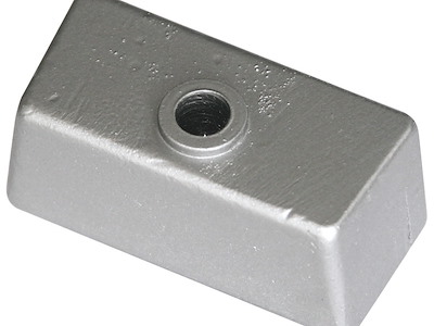 Anodo cubo per piede in magnesio 