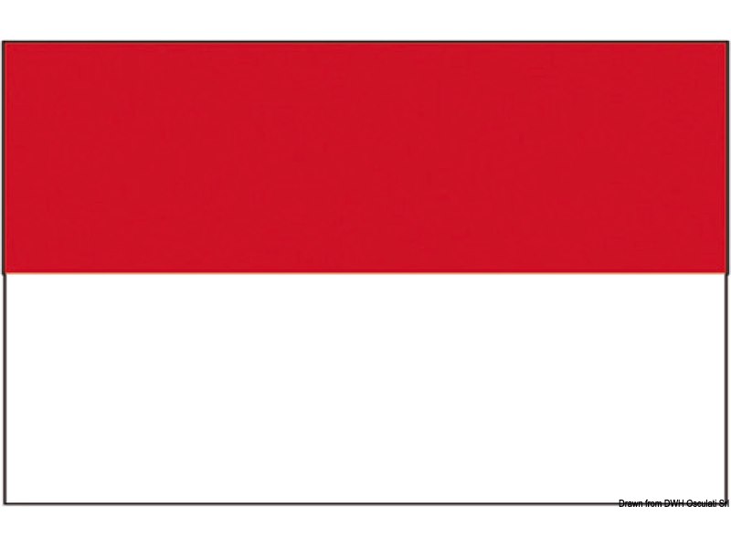 Bandiera - Principato di Monaco