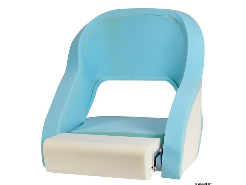 Sedile anatomico imbottito con Flip UP H52R