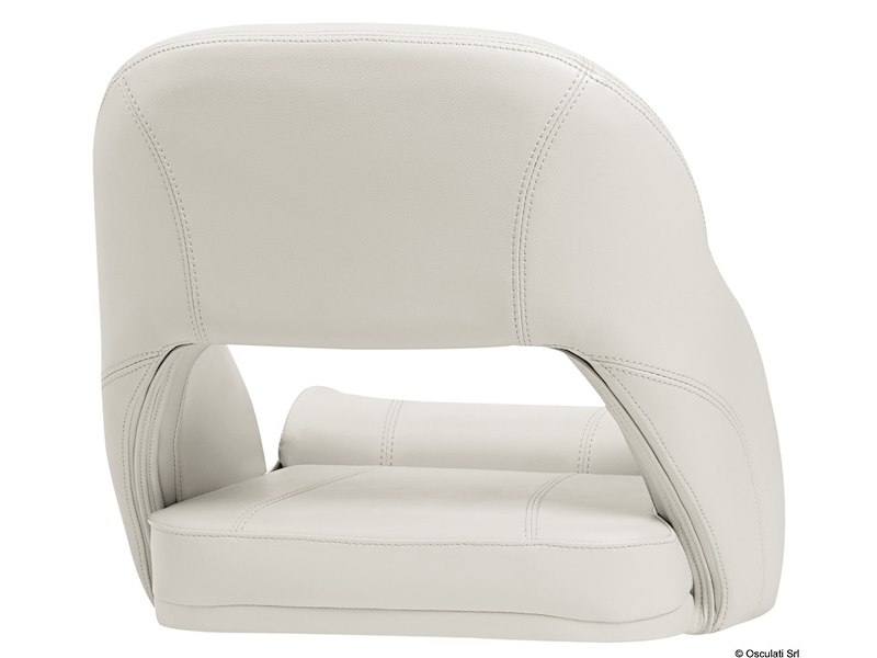 Sedile anatomico imbottito con Flip UP H52R