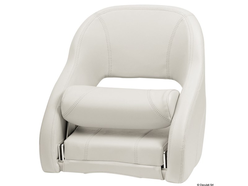 Sedile anatomico imbottito con Flip UP H52R