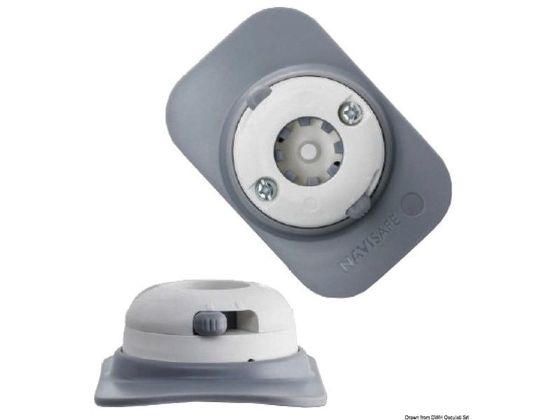 Supporto Navimount orizz. autoadesivo per battelli 