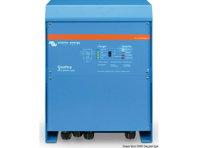Sistema combinato VICTRON Quattro - Caricabatteria + Inverter