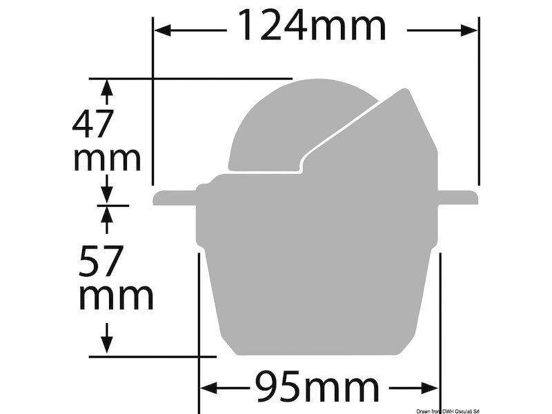 Bussole RITCHIE Explorer 2'' 3/4 (70 mm) con compensatori e luce