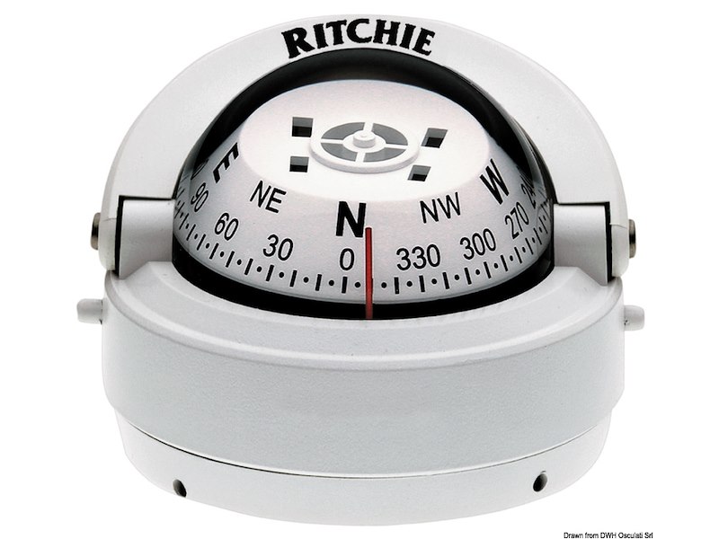 Bussole RITCHIE Explorer 2'' 3/4 (70 mm) con compensatori e luce
