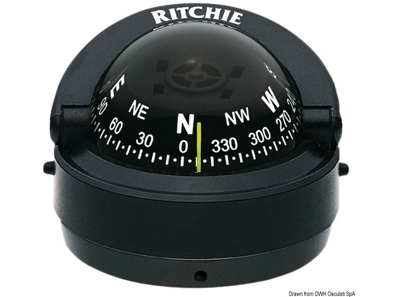 Bussole RITCHIE Explorer 2'' 3/4 (70 mm) con compensatori e luce