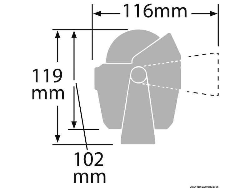 Bussole RITCHIE Explorer 2'' 3/4 (70 mm) con compensatori e luce