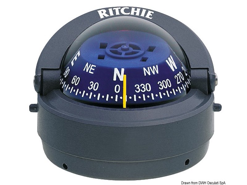 Bussole RITCHIE Explorer 2'' 3/4 (70 mm) con compensatori e luce