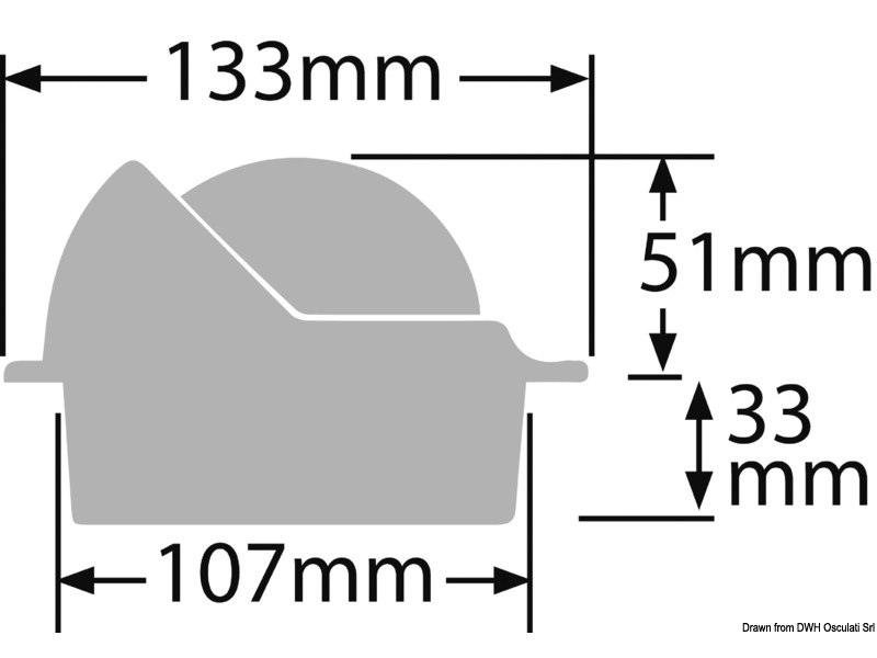 Bussole RITCHIE Voyager 3'' (76 mm) con compensatori e luce