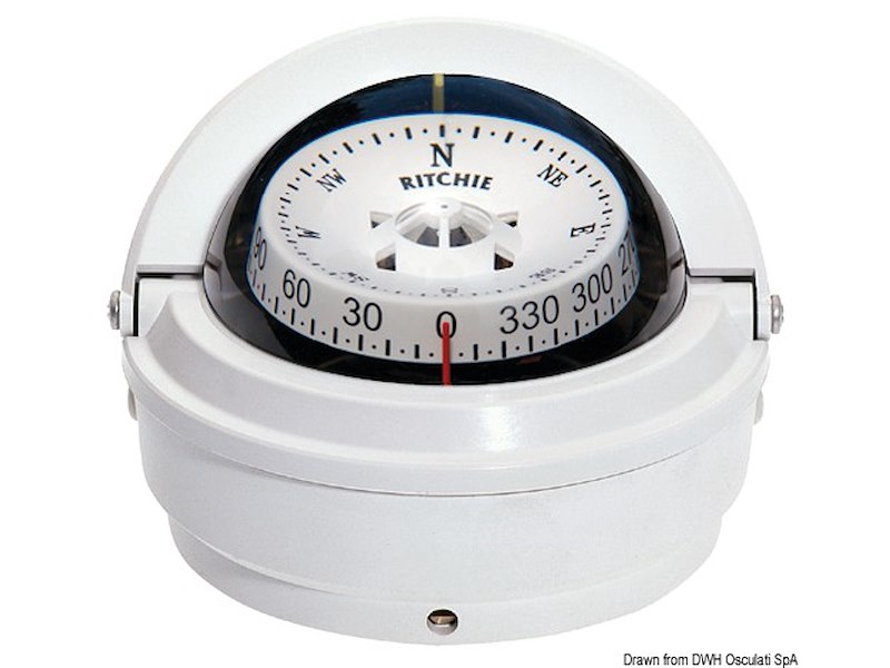 Bussole RITCHIE Voyager 3'' (76 mm) con compensatori e luce