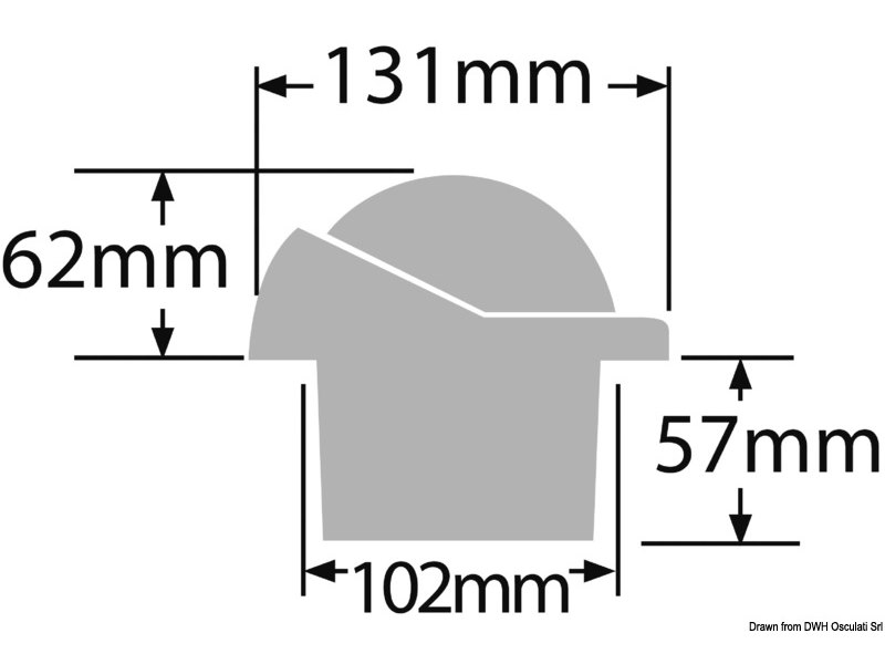 Bussole RITCHIE Helmsman 3'' 3/4 (94 mm) con compensatori e luce