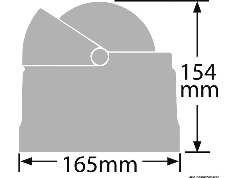 Bussole RITCHIE Navigator 4'' 1/2 (114 mm) con compensatori e luce