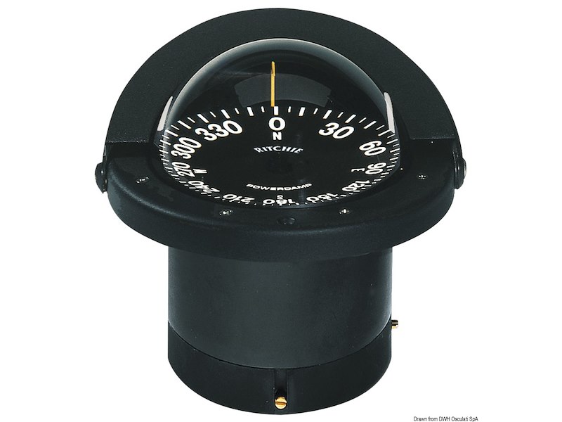 Bussole RITCHIE Navigator 4'' 1/2 (114 mm) con compensatori e luce